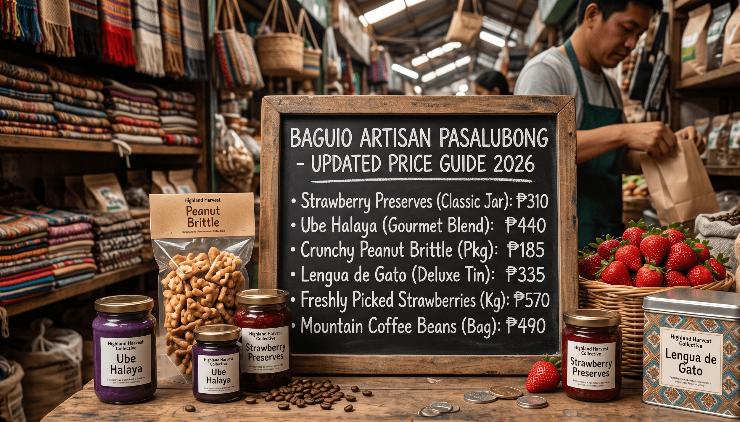 Baguio Pasalubong Price List 2026: What Everything Actually Costs