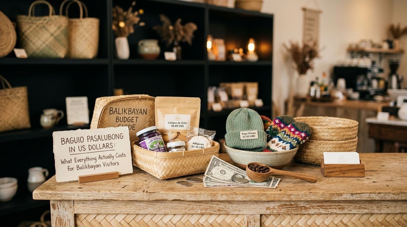 Baguio Pasalubong in US Dollars: What Everything Actually Costs for Balikbayans